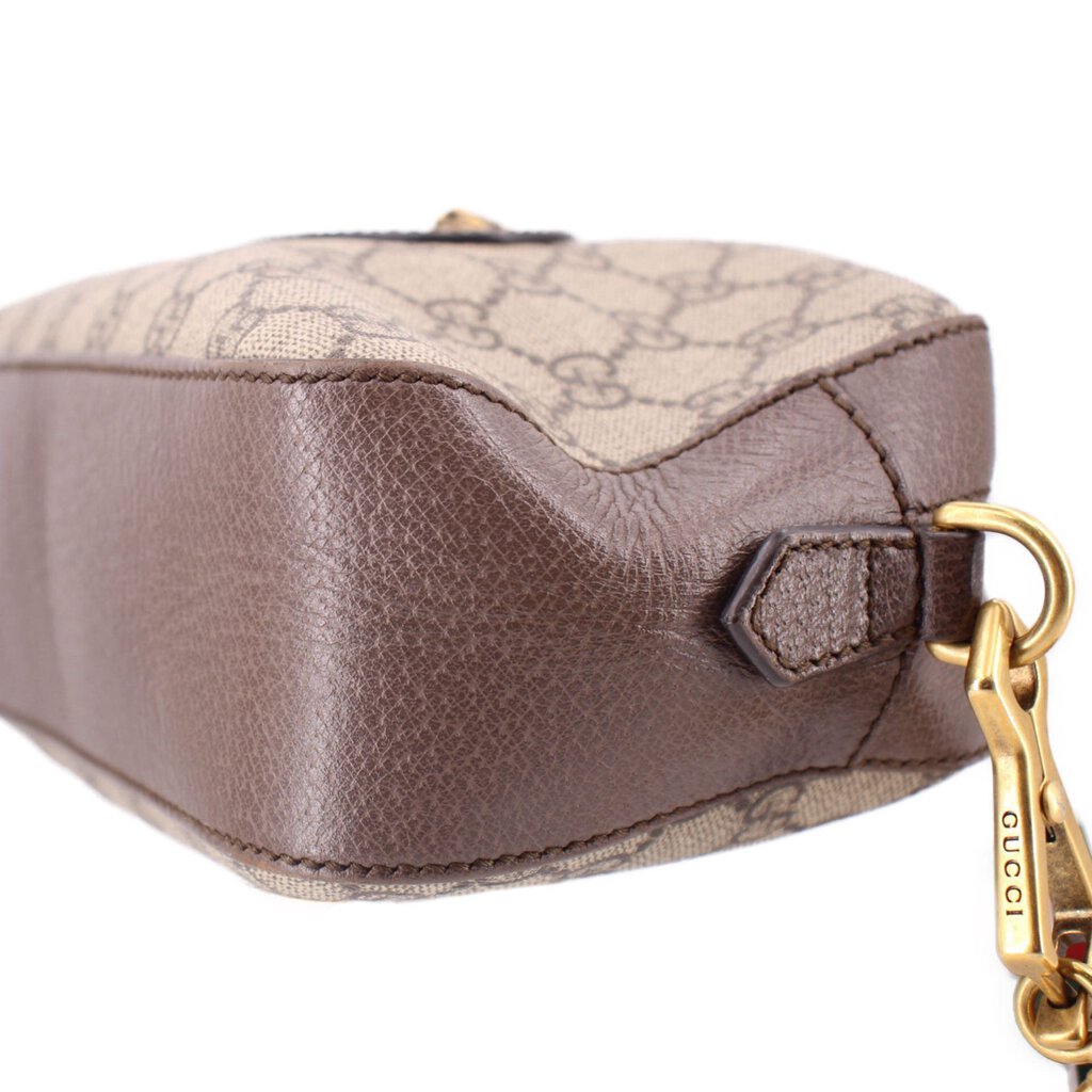 GUCCI NEO VINTAGE CROSSBODYS BROWN