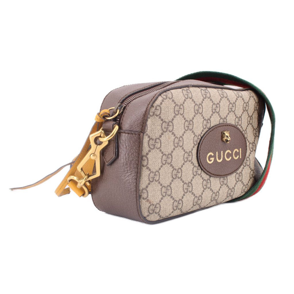 GUCCI NEO VINTAGE CROSSBODYS BROWN