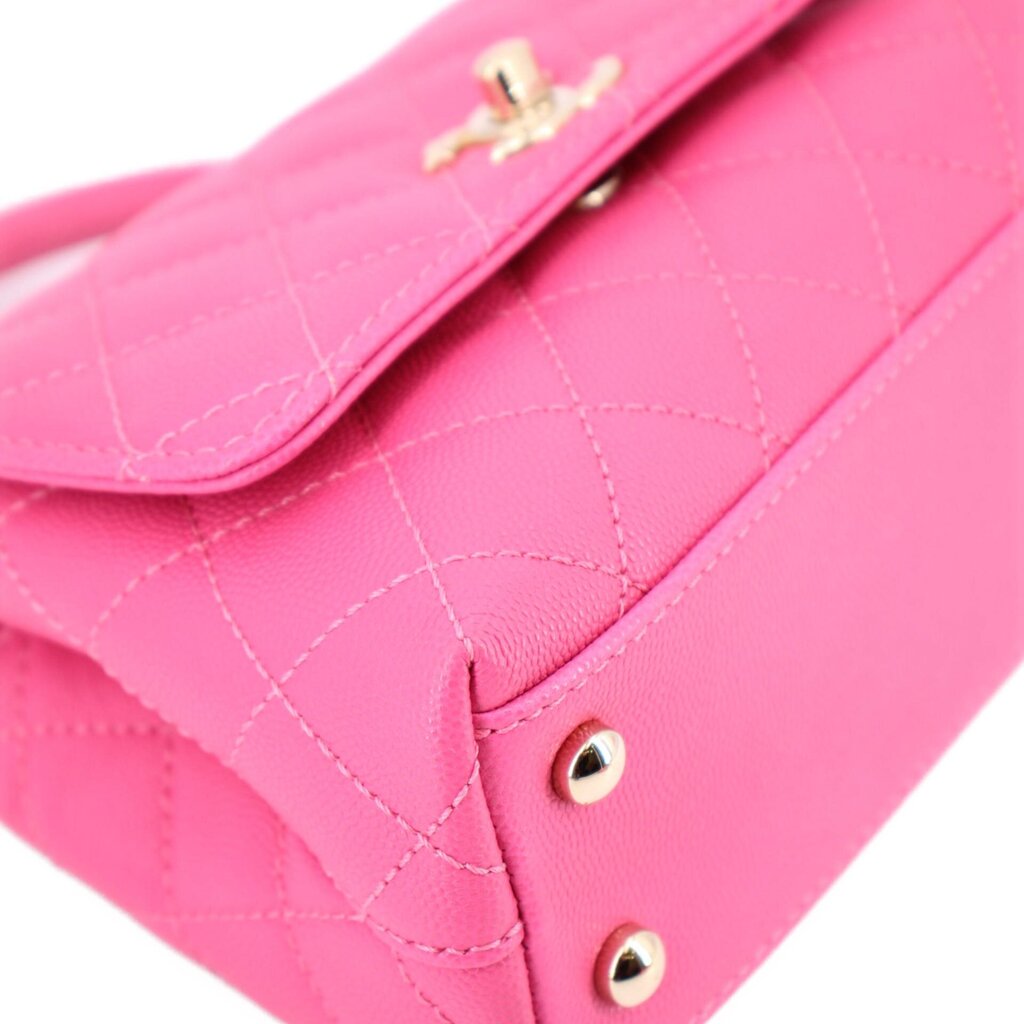 CHANEL EXTRA MINI COCO CROSSBODYS PINK