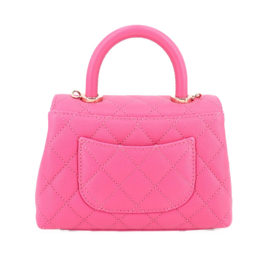 CHANEL EXTRA MINI COCO CROSSBODYS PINK