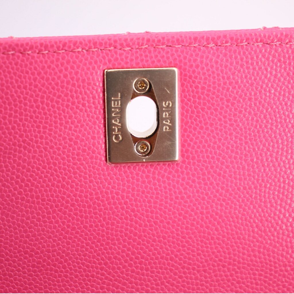 CHANEL EXTRA MINI COCO CROSSBODYS PINK