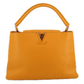 LOUIS VUITTON CAPUCINES GM HANDLE BAG MUSTARD