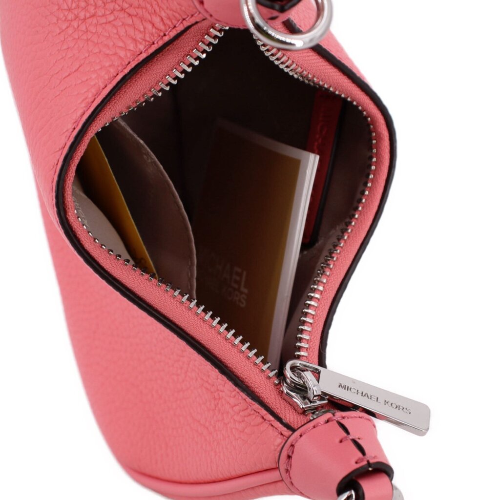 MICHAEL KORS CORA MINI ZIP POUCHETTE CROSSBODYS TEA ROSE