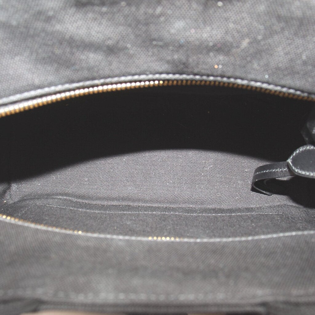 PRADA MIDOLLINO PATCH HANDLE BAG NATURAL
