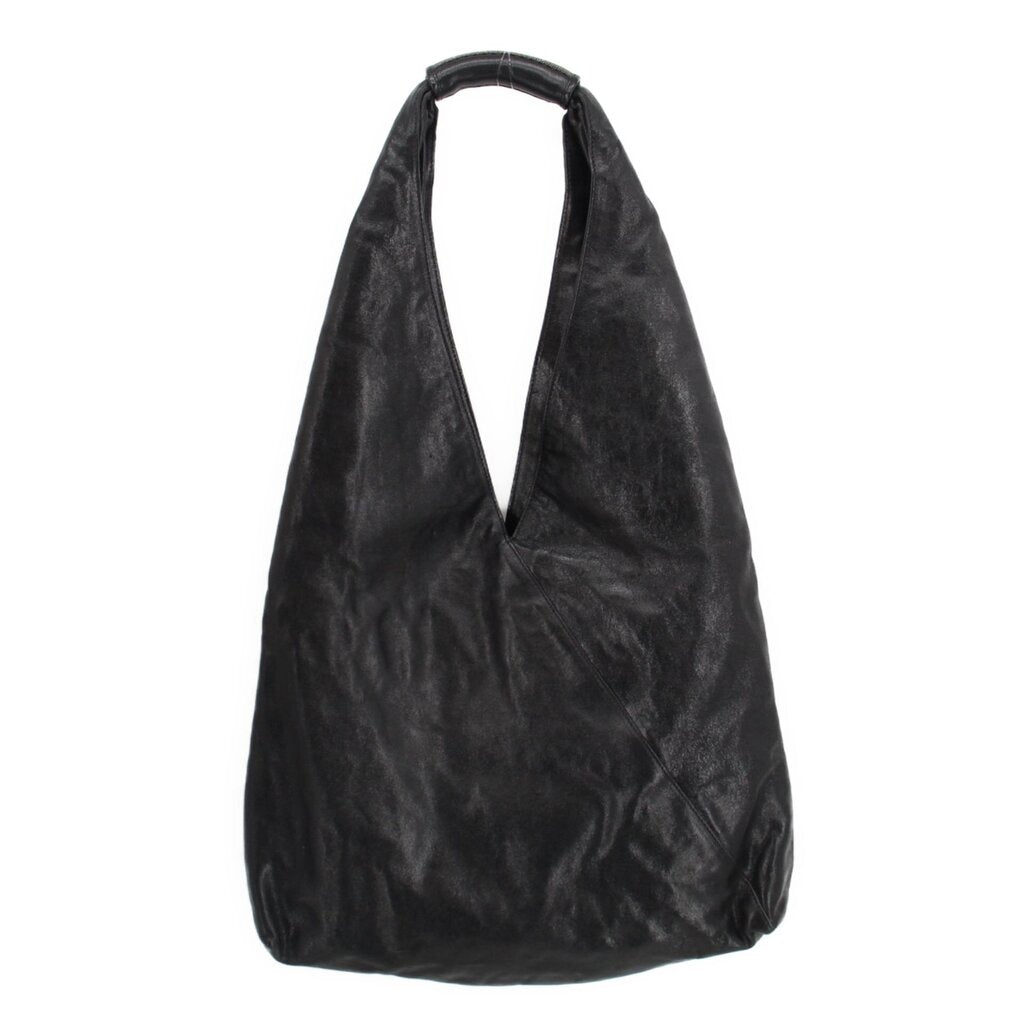 BRUNELLO CUCINELLI V DROP SHOULDER BAGS BLACK