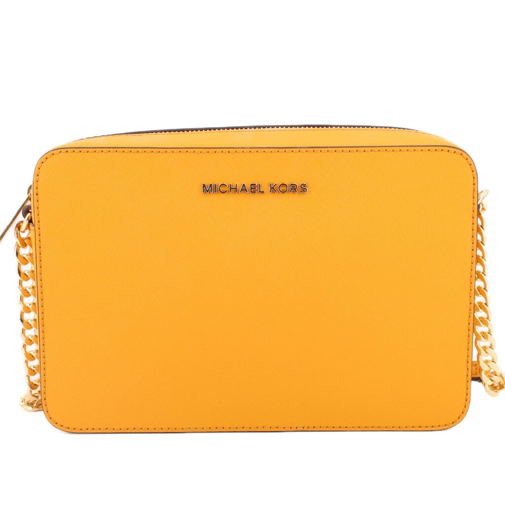 MICHAEL KORS JET SET CROSSBODYS MUSTARD