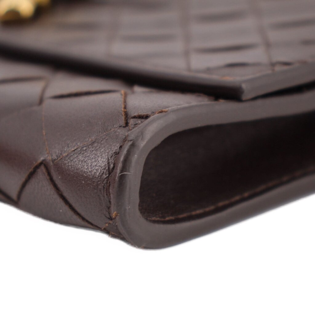 BOTTEGA VENETA ANDIAMO POUCH CROSSBODYS CHOCOLATE