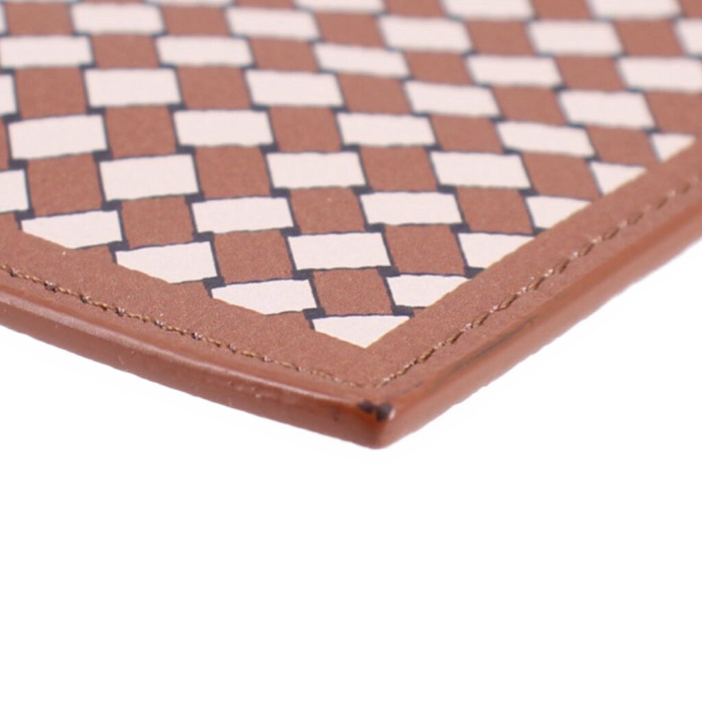 BRIGHTON MOSAIC POUCHES BROWN/WHITE