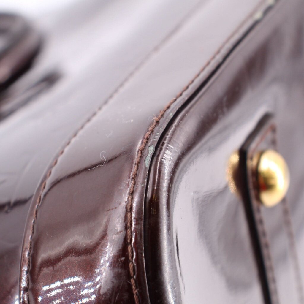 LOUIS VUITTON ALMA GM HANDLE BAG AMARANTE