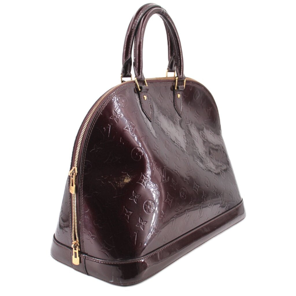 LOUIS VUITTON ALMA GM HANDLE BAG AMARANTE
