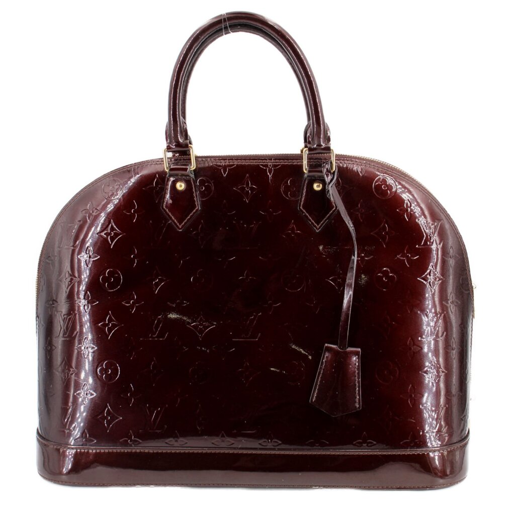 LOUIS VUITTON ALMA GM HANDLE BAG AMARANTE