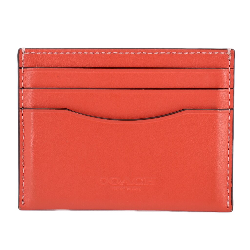 COACH SLIM ID WALLETS CORAL