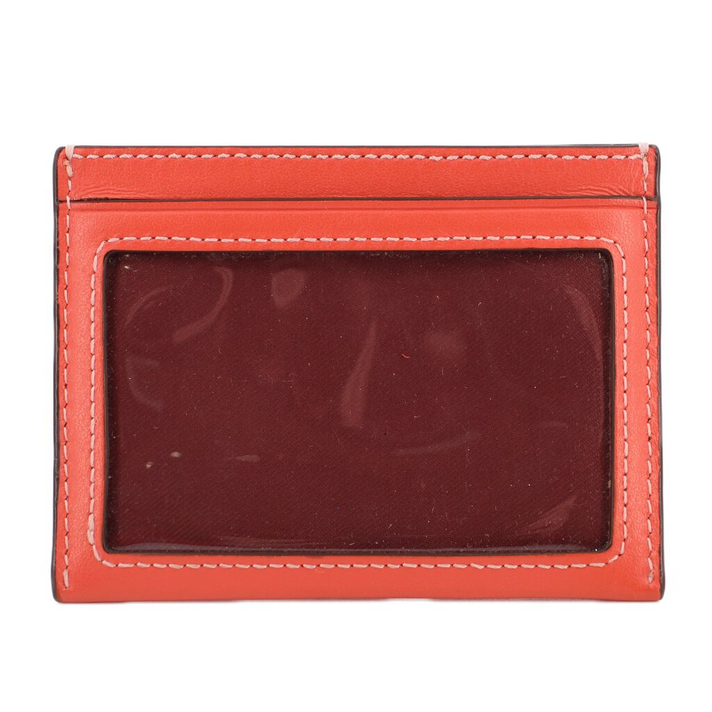 COACH SLIM ID WALLETS CORAL