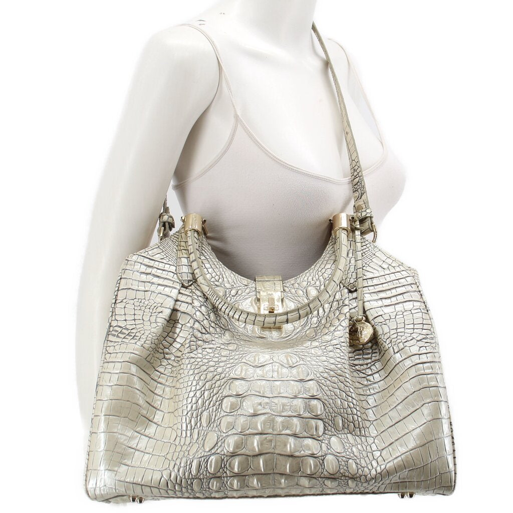BRAHMIN CELIA SATCHELS PEARL