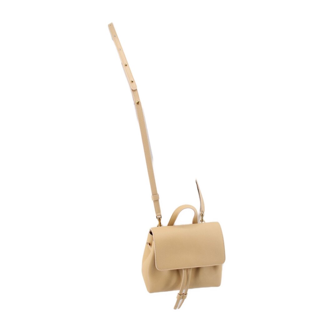 MANSUR GAVRIEL MINI SOFT LADY CROSSBODYS TAN