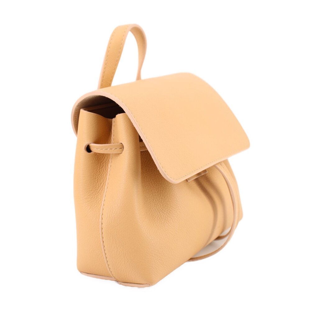 MANSUR GAVRIEL MINI SOFT LADY CROSSBODYS TAN