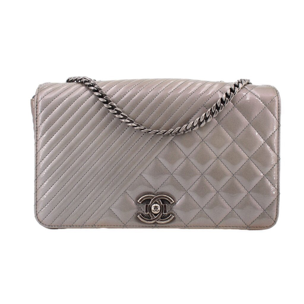 CHANEL COCO FLAP SHOULDER BAGS IRIDESCENT