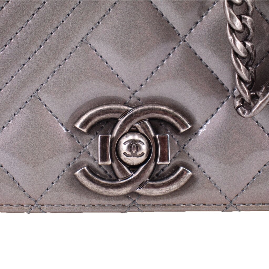 CHANEL COCO FLAP SHOULDER BAGS IRIDESCENT