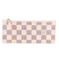 LOUIS VUITTON DAMIER POUCHES WHITE