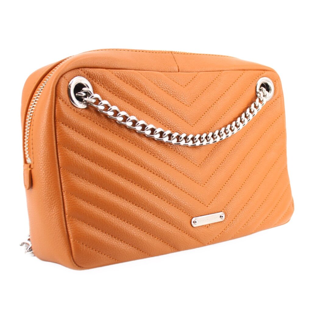 REBECCA MINKOFF EDIE CROSSBODYS CARAMEL