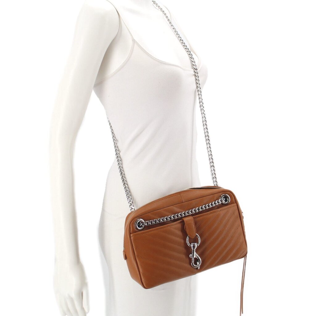 REBECCA MINKOFF EDIE CROSSBODYS CARAMEL
