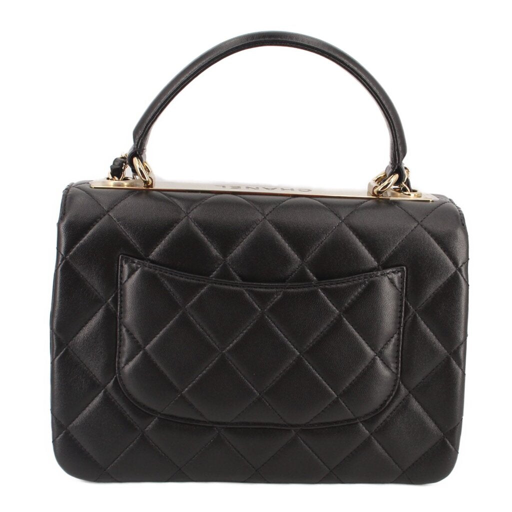 CHANEL TRENDY FLAP SMALL CROSSBODYS BLACK