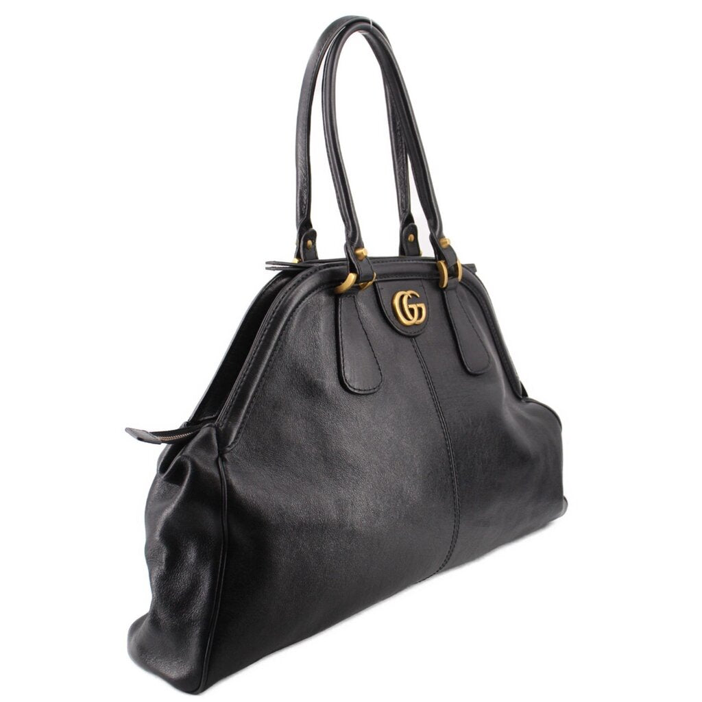 GUCCI LARGE RE(BELLE) TOTES BLACK