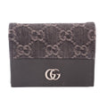 GUCCI MARMONT CARD CASE WALLETS BLACK