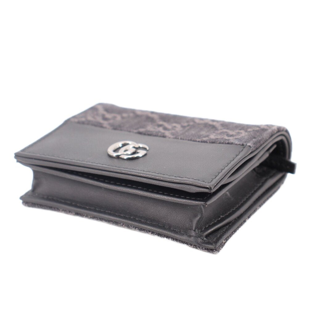 GUCCI MARMONT CARD CASE WALLETS BLACK