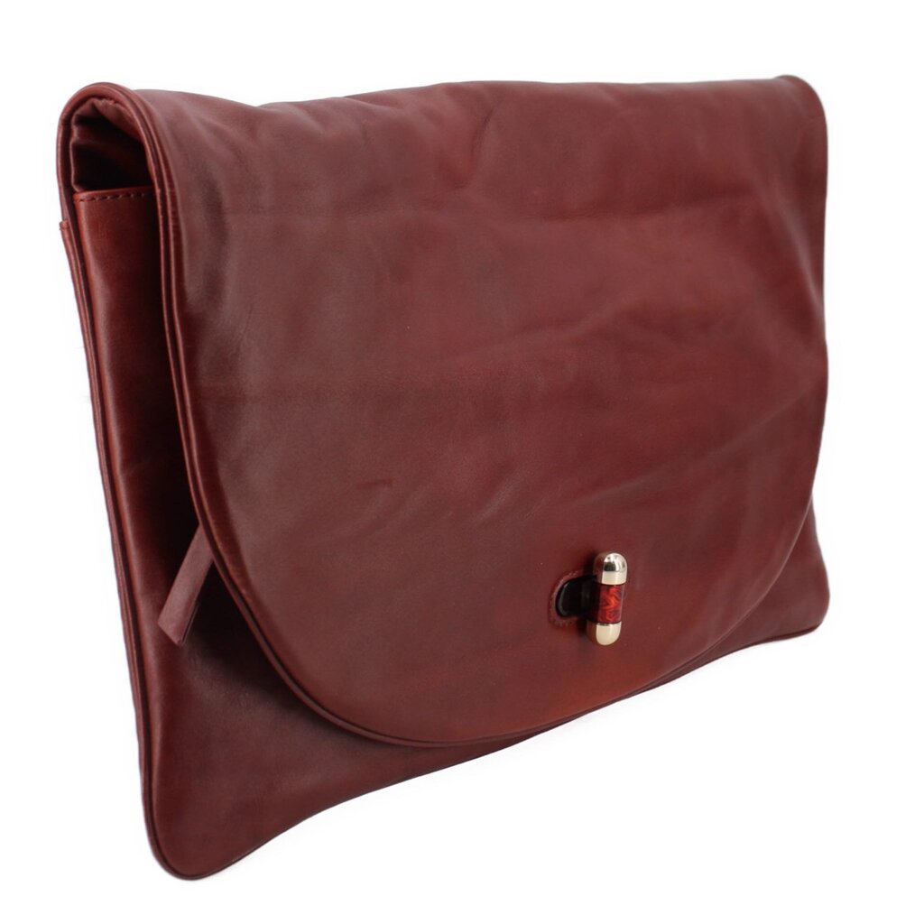 TOMMY HILFIGER X ZENDAYA POUCHES MAHOGANY