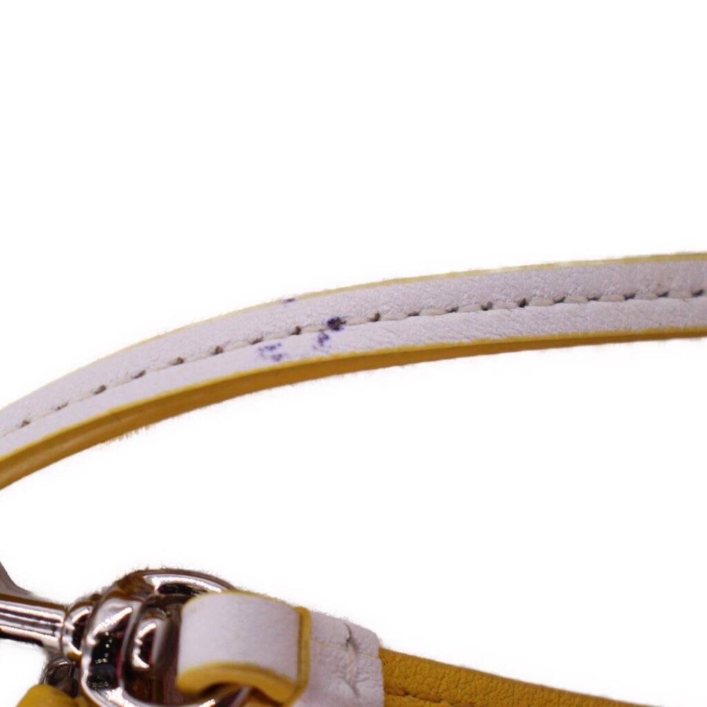 COACH DOUBLE WRISTLET WALLETS WHITE