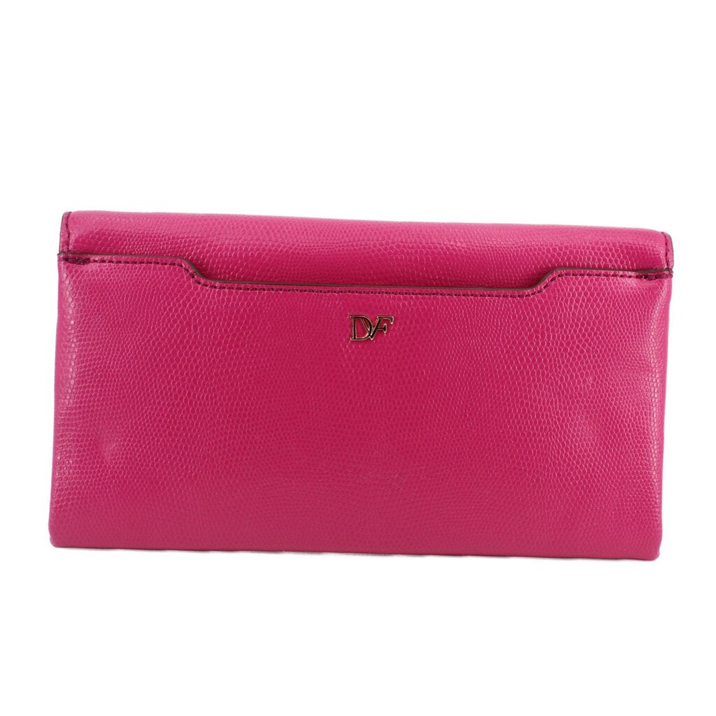 DVF LEATHER CLUTCHES PINK