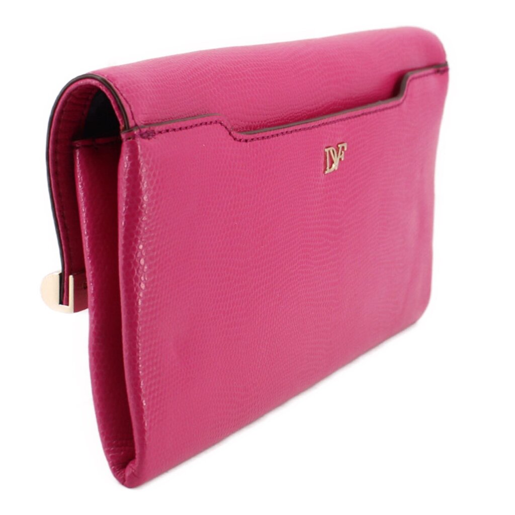 DVF LEATHER CLUTCHES PINK