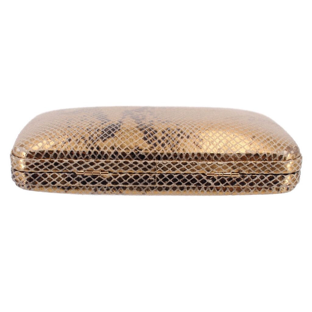 TORY BURCH METALLIC CLUTCHES GOLD