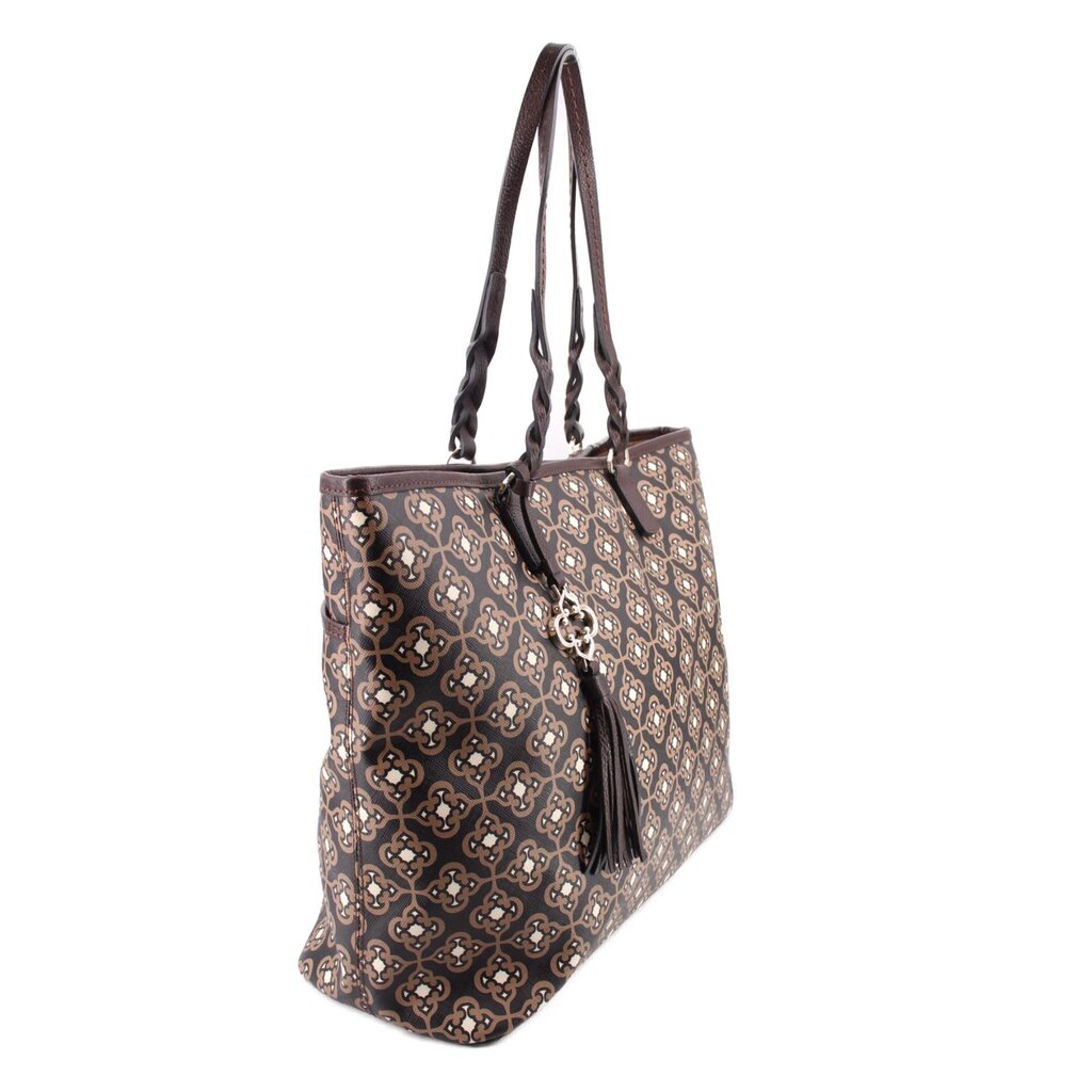 BRIGHTON ARACELI CARRYALL TOTES BRWN/BLK