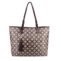 BRIGHTON ARACELI CARRYALL TOTES BRWN/BLK