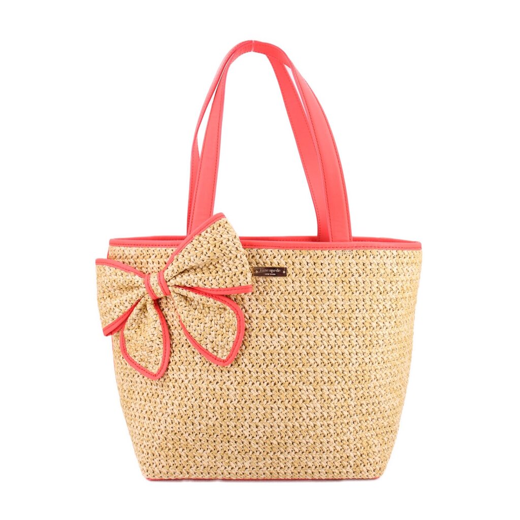 KATE SPADE BELLE PLACE TOTES NATURAL