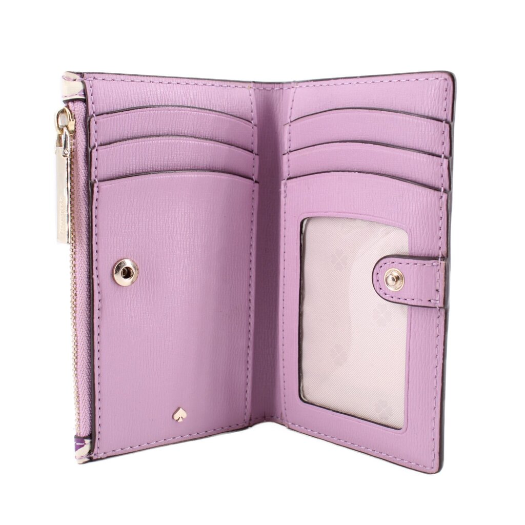 KATE SPADE SYLVIA SWING SLIM BIFOLD WALLETS FLORAL