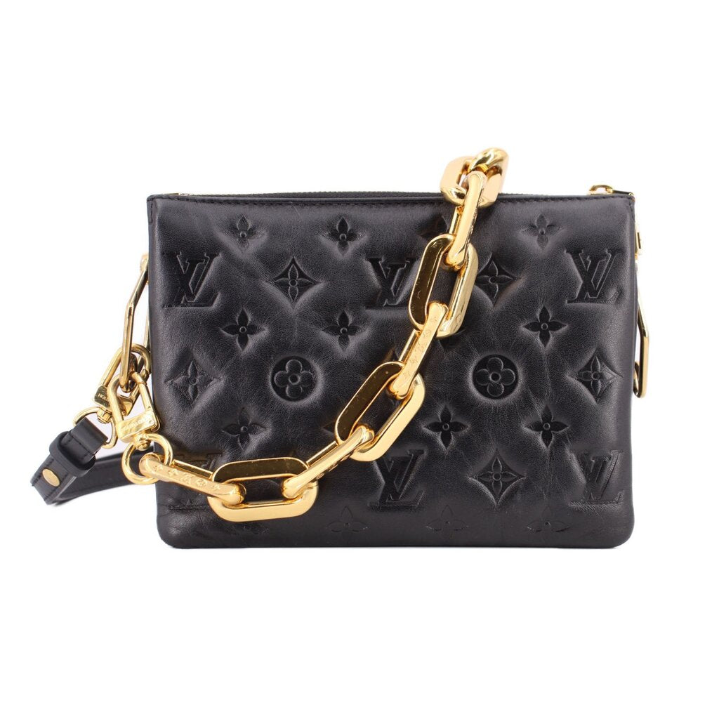 LOUIS VUITTON COUSSIN BB CROSSBODYS BLACK