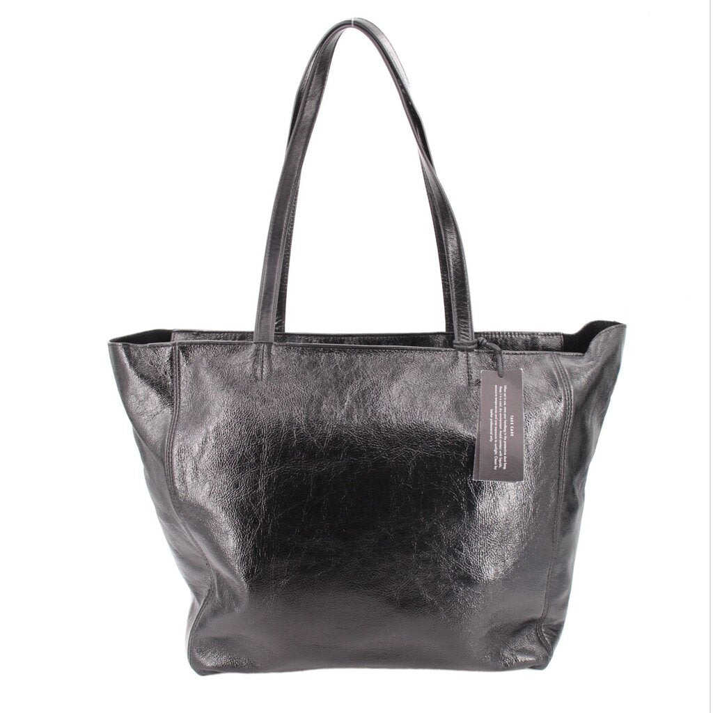 REBECCA MINKOFF SIMPLE CHAIN TOTES BLACK
