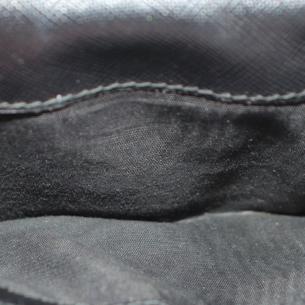 PRADA SAFFIANO LEATHER WALLETS BLACK