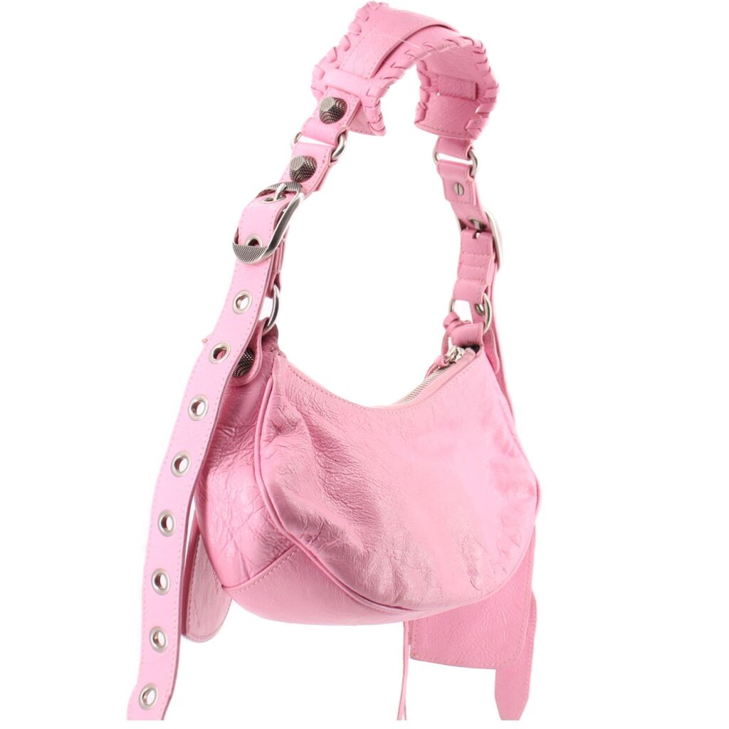 BALENCIAGA LE CAGOLE XS SHOULDER BAGS PINK