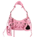 BALENCIAGA LE CAGOLE XS SHOULDER BAGS PINK