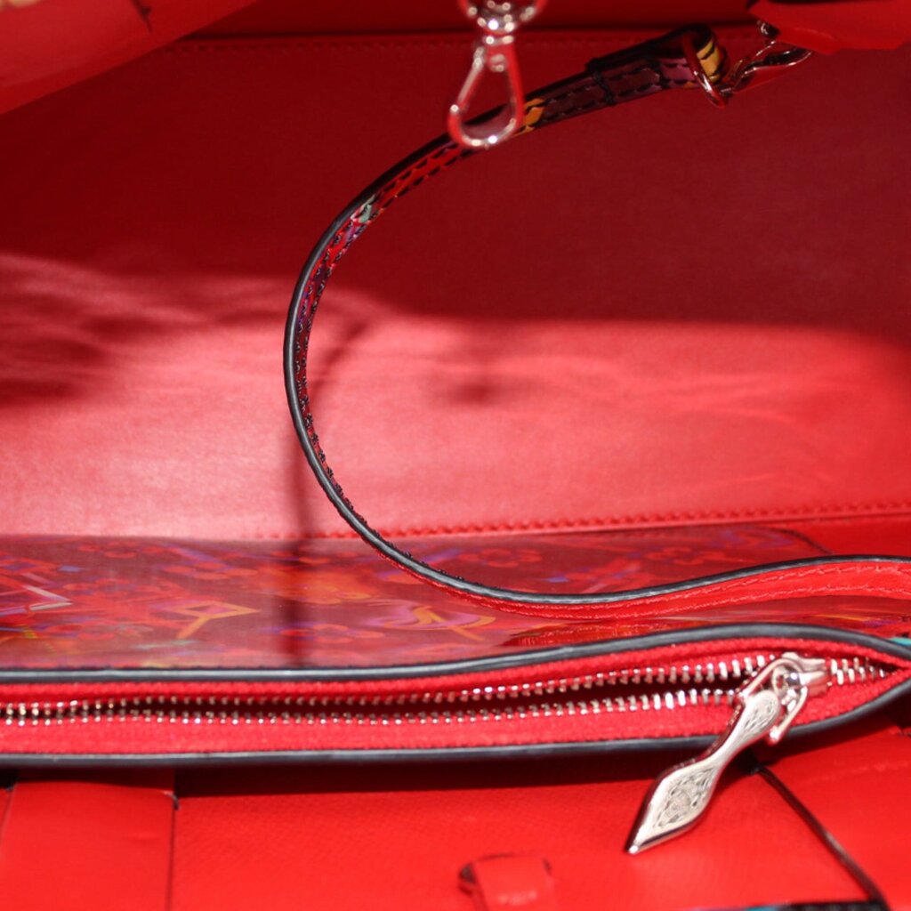 CHRISTIAN LOUBOUTIN SMALL CABATA TOTES DISCOLASER