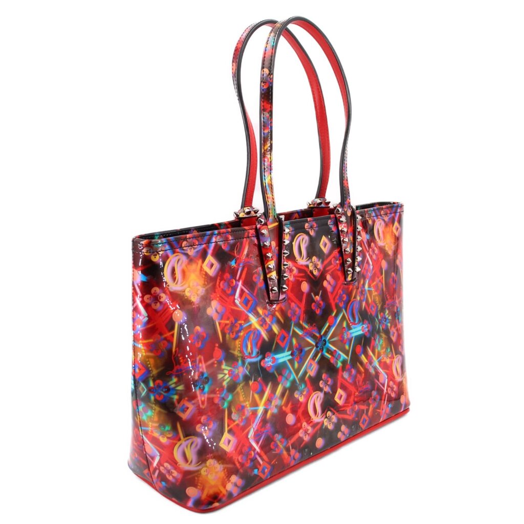 CHRISTIAN LOUBOUTIN SMALL CABATA TOTES DISCOLASER