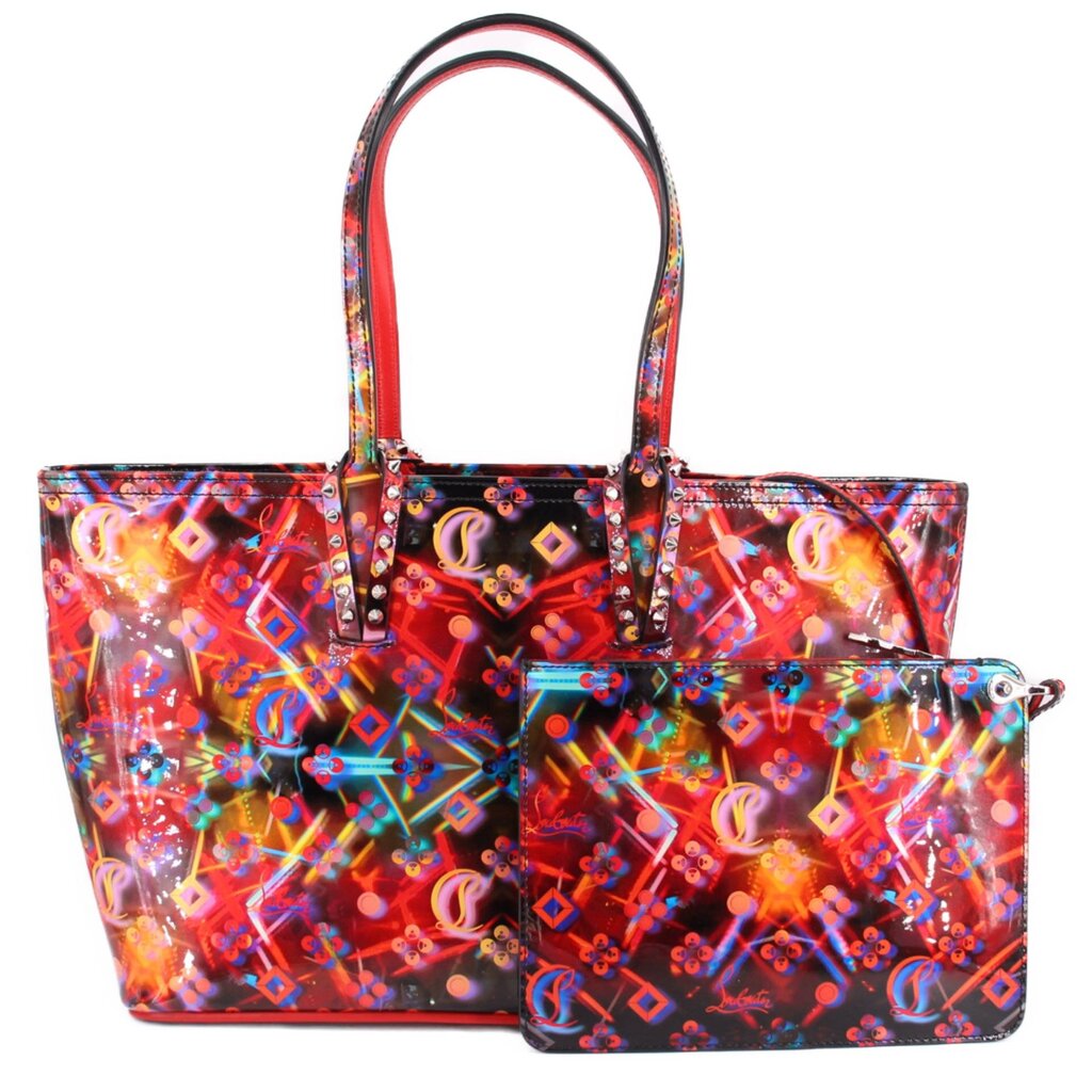 CHRISTIAN LOUBOUTIN SMALL CABATA TOTES DISCOLASER