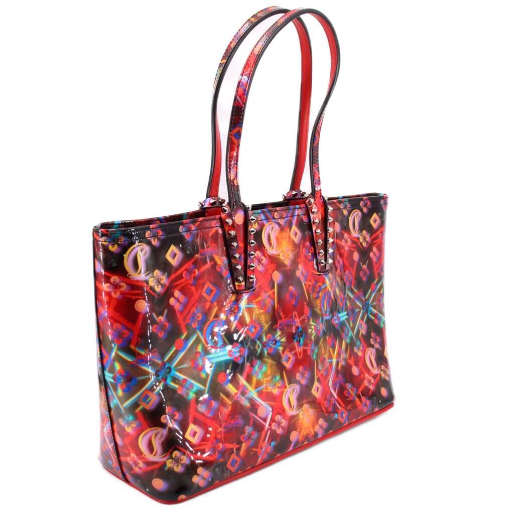 CHRISTIAN LOUBOUTIN SMALL CABATA TOTES DISCOLASER