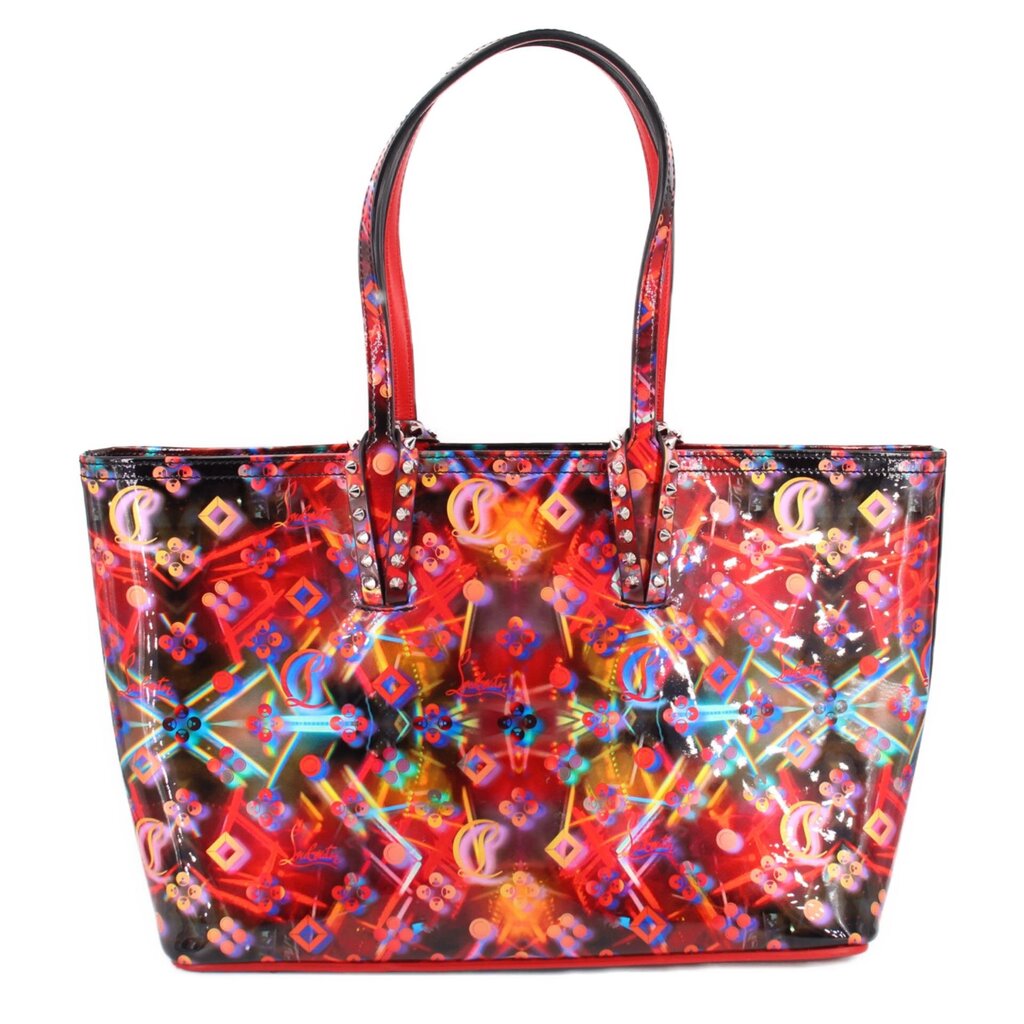 CHRISTIAN LOUBOUTIN SMALL CABATA TOTES DISCOLASER
