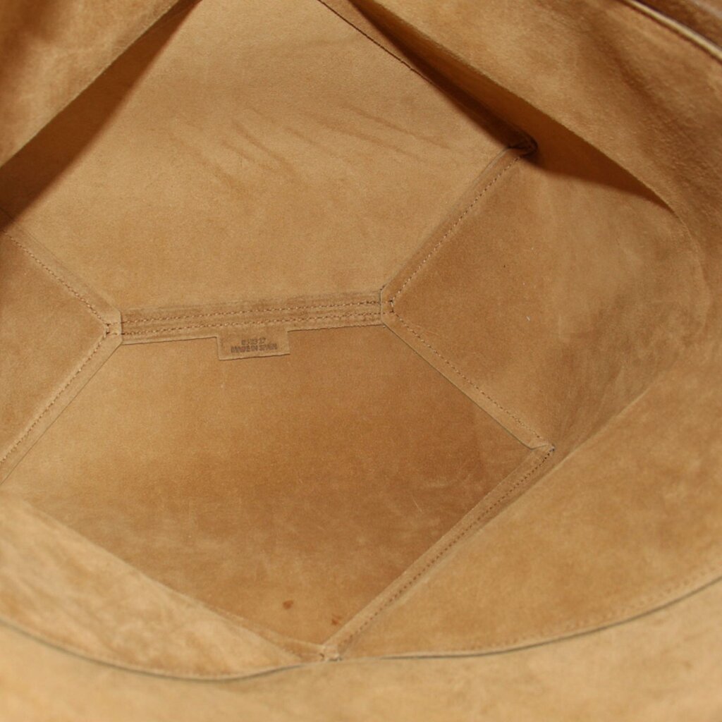 LOEWE LEATHER PUZZLE FOLD TOTES OLIVE