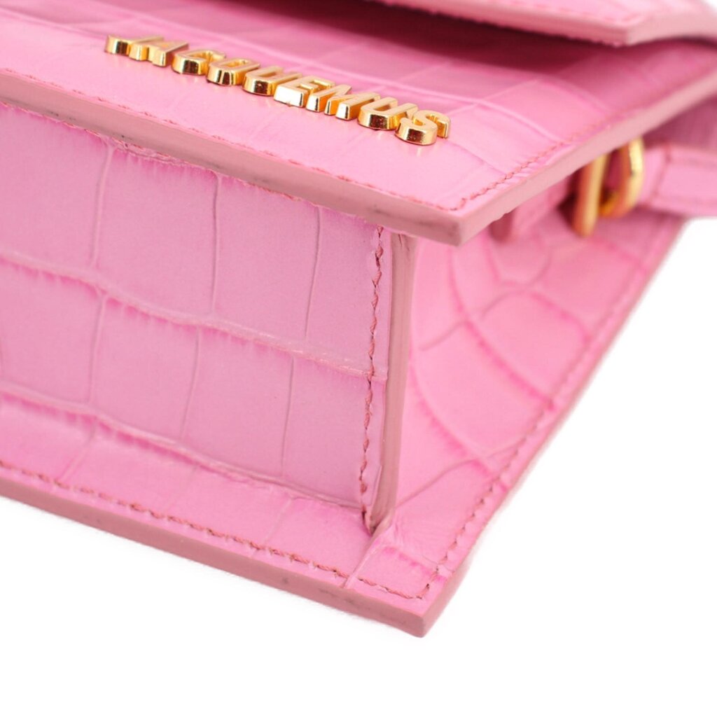 JACQUEMUS BAMBINO LONG SHOULDER BAGS PINK